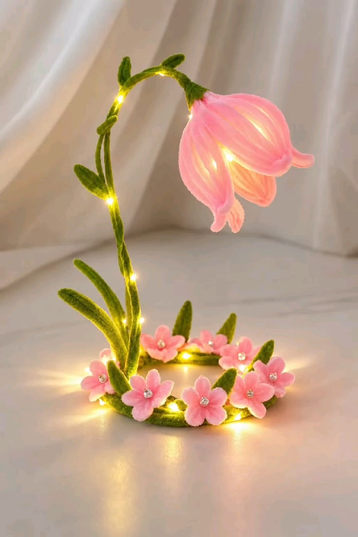 Blush Bell Lamp