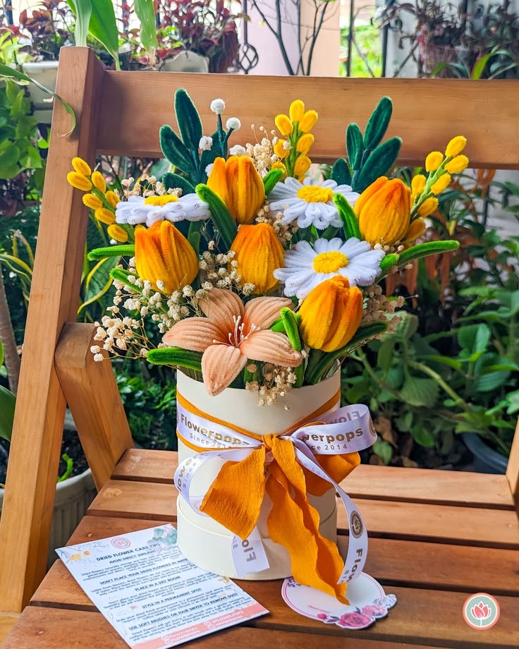 Marigold Tulip Box
